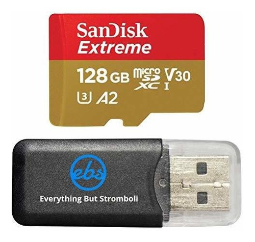 Sandisk Gb Micro Sdxc Extreme Memoria Funciona Gopro 7 1 X0