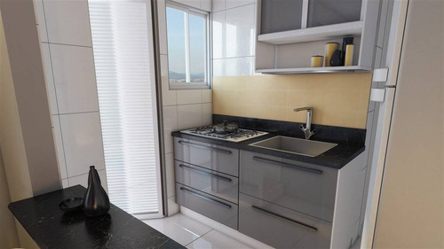 Imagem 2 de 7 de Apartamento, 1 Dorms Com 39.44 M² - Boqueirão - Praia Grande - Ref.: Jrg600 - Jrg600