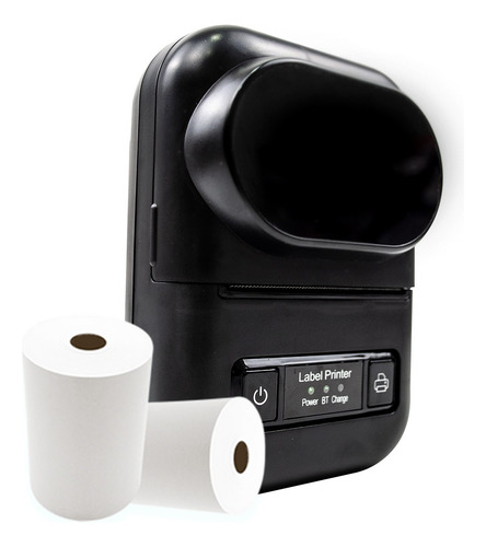 Mini Impressora Etiqueta 58mm Portátil Bluetooth Usb Cor Preto
