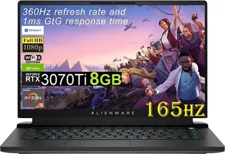 Dell Alienware M15 R5 Ryzen 9, 16gb 1tb Ssd Rtx3070 8gb W11