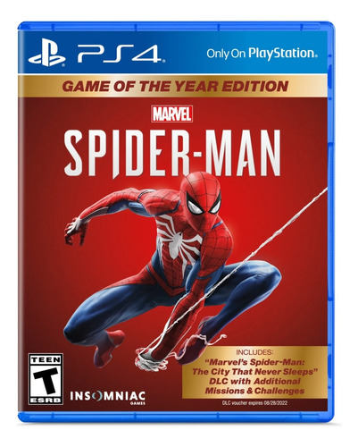 Spiderman Game Of The Year Edition - Playsataion 4