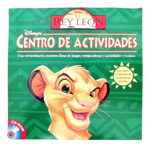 Juego El Rey León Centro De Actividades Para Windows 95