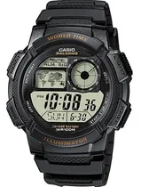 Comprar Casio Hora Mundial 5 Alarmas Chrono Timer Ae1000w 100mts