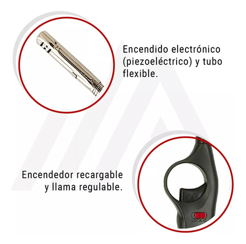 Chispero Eléctrico - Encendedor Cocina Flexible - Ronson