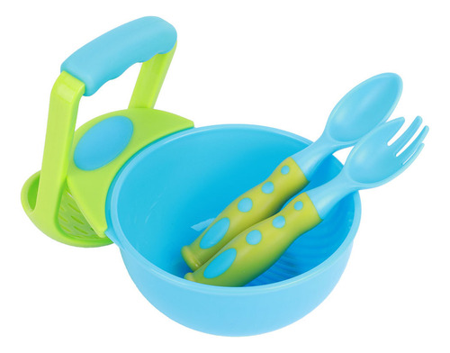 Cucharas Para Alimentar A Bebés, 4 Unidades, Machacador De A