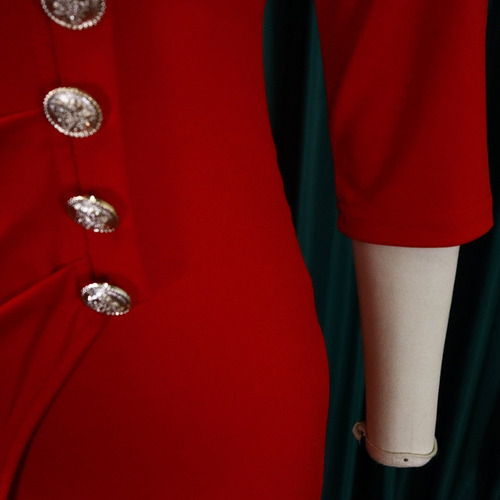 Vestido Lápiz Formal De Mujer De Corte Ajustado