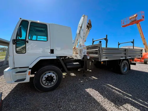 Ford Cargo 1517 Con Hidrogrúa Hidro Grubert N 9000 Y Caja