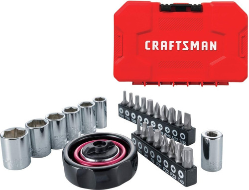 Craftsman Set 26 Pzas Matraca De Mano Dados Y Puntas