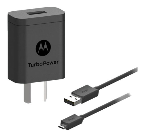 Cargador+cable Motorola Original Micro Usb Turbo Power Combo