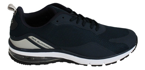 Tenis Hombre Court 7810t Azul Running Gym Capsula Deporte