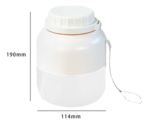 Exprimidor De Frutas De Mano, Minilicuadora Personal Blanco