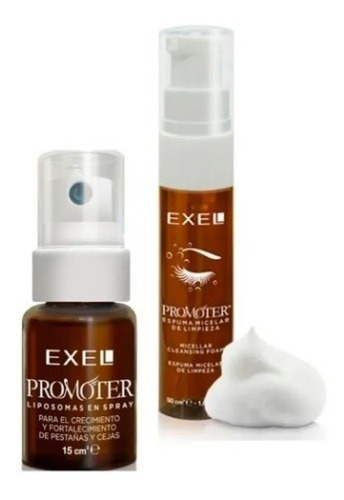 Kit Promoter Liposomas En Spray + Espuma Micelar Exel