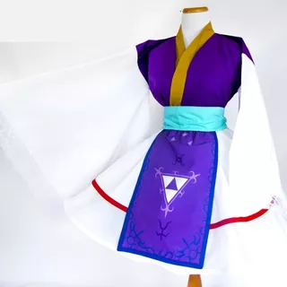 Yukata Princesa Hilda Zelda Nintendo Cosplay Disfraz Kimono