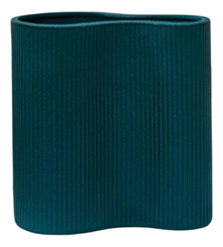 Jarrón De Flores Minimalista Moderno, Arreglos S Verde