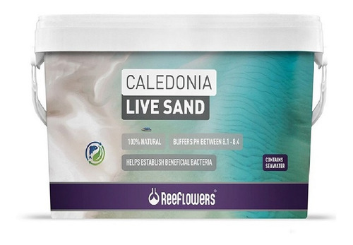 Caledonia Live Sand White 14 Kg 0,3 - 2 Mm Reeflowers