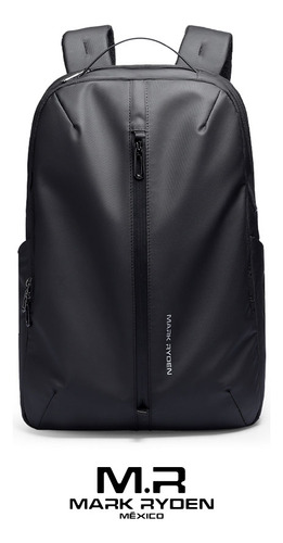 Mochila grande premium para portátil de 39 litros, 15.6 pulgadas, con USB Mark Ryden Mr3950 de color negro mate