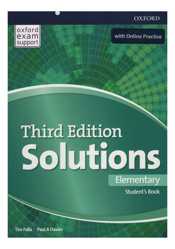 Solutions Elementary (3rd.edition) - Student's Book + Online