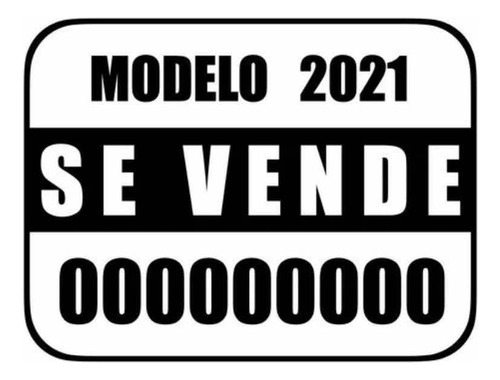 Calcomania Stiker Se Vende Carro