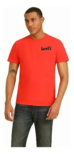 Levi's 56195-0597xl Playera Para Hombre, Rojo, Xl
