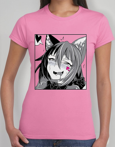 Playera Para Mujer Hentai Anime Algodón Premium #0001630
