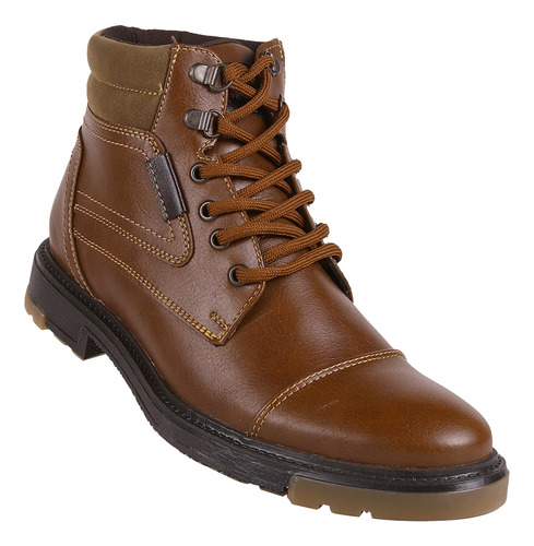 Botin Hombre Casual Café Capa De Ozono 06004227