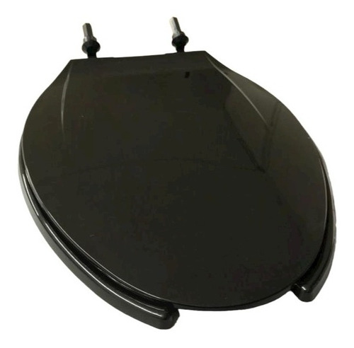 Asiento Alargado Para Inodoro Taza Wc Vicar Negro