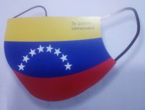 Mascarillas-tapabocas Adultos Bandera De Venezuela 