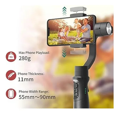 Hohem Isteady Mobile Plus Estabilizador Manual De 3 Ejes