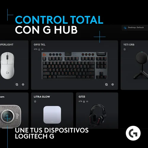 Logitech G Yeti Orb Micrófono Condensador Rgb Color Negro