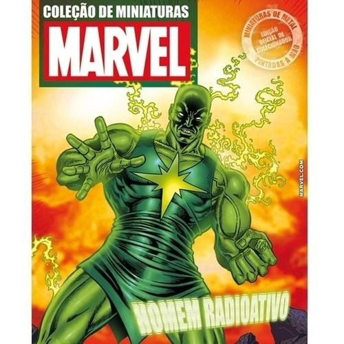 Eaglemoss Marvel Figure Homem Radioativo (ed. Espacial)