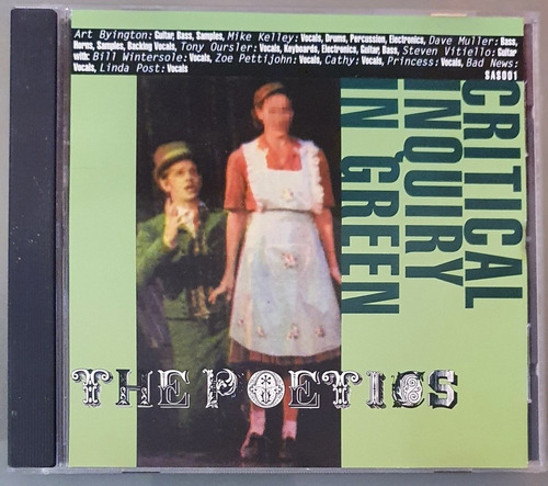 Cd The Poetics - Critical Inquiry In Green