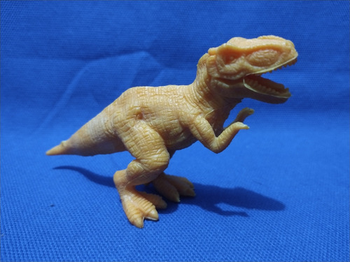 Dinosaurio Tiranosaurio Rex Plástico Color Naranja (Usado)