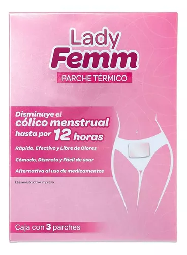 Lady Femm Caja con 3 Parches Térmicos – Farmacia Sanorim
