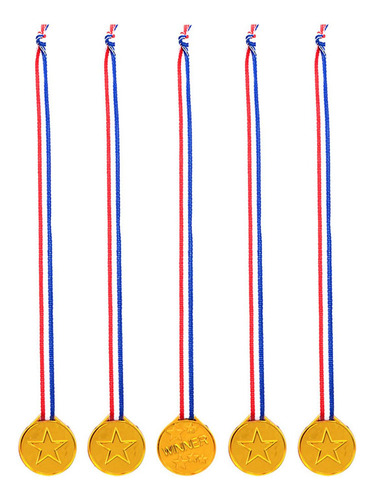 Y 3 X 5 Piezas De Medallas De Premio De Plástico Para Niños,