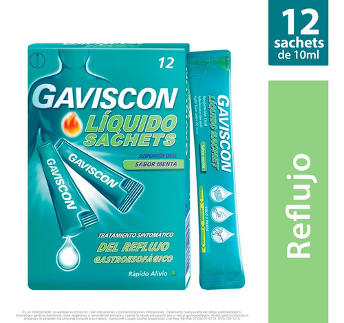 Gaviscon Original Líquido Sachet - Unidad a $2444