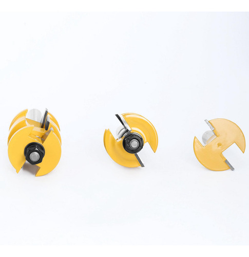 3 Uds Fresadora De Brocas Fresadora De Mango De 0,5 Pulgadas