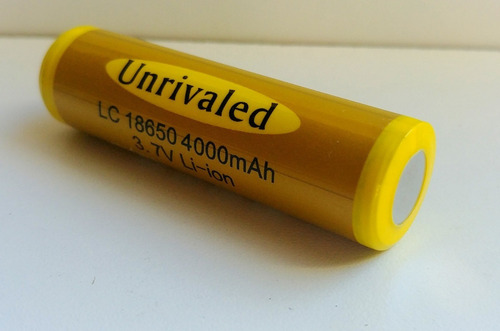 Imagen 2 de 2 de Pila Bateria Recargable 18650 3.7v 4800mah