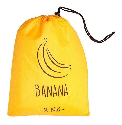 Sacola Para Conservar Alimentos - Banana