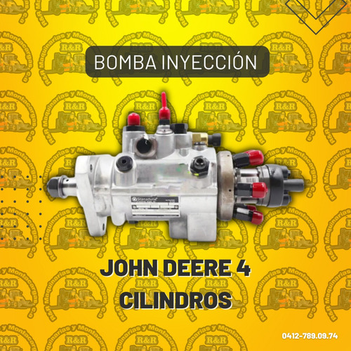 Bomba Inyección John Deere 4 Cilindros