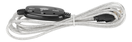 Cabo Midi Para Usb Com Aproximadamente 2,2 M De Comprimento