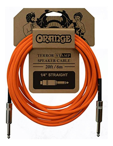 Cable Para Parlante Orange Crush 6m Recto/recto Ca041 