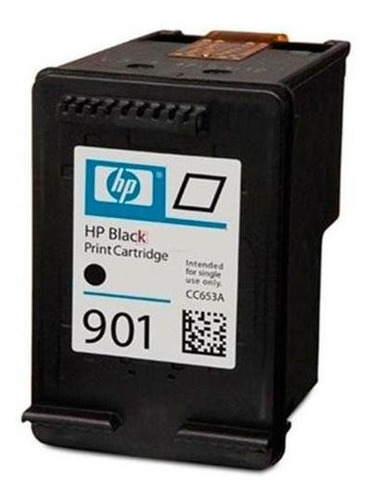 Cartucho De Tinta Hp 901 Negra Original Cc653al