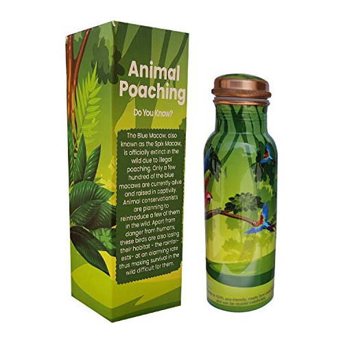 Botellas De Agua De Cobre Puro Ecobottles - Botellas Si...