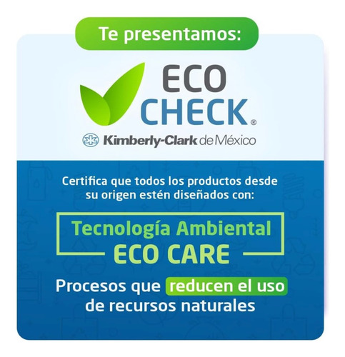 Huggies Cuidado Puro Toallas Húmedas Para Bebé, Caja 8pqts