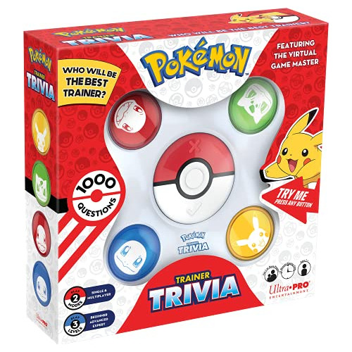 Pokemon Trainer Trivia Toy Destacando El Virtual Game Master