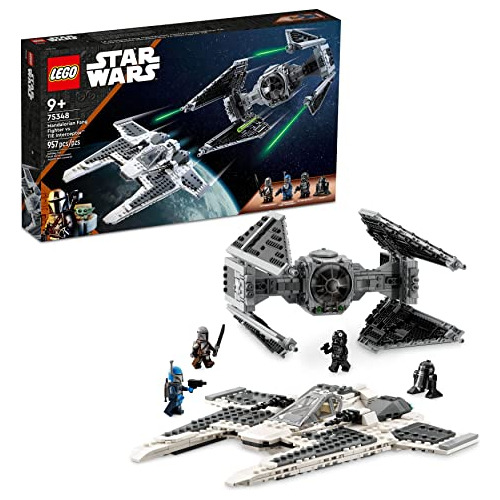 Lego Star Wars Caza Colmillo Mandaloriano Contra Interceptor