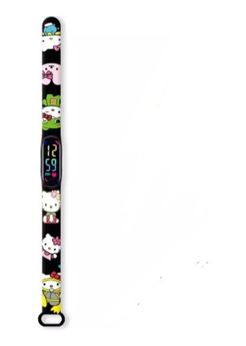 Reloj  Hello Kitty Para Niñas Digital Con Pantalla Led