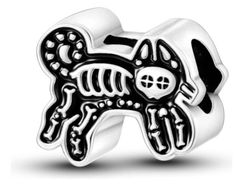 Charm P925 Halloween Con Forma De Esqueleto De Gato 