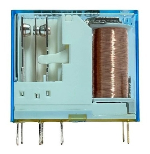 Relé Finder 24vdc 10a 2 Contatos Rev 406270240000