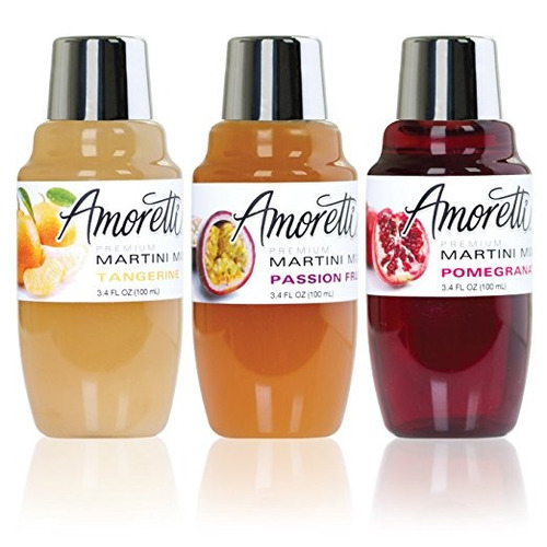 Amoretti Superior Del Cóctel Mezcla Exótica Minis, Mandarina